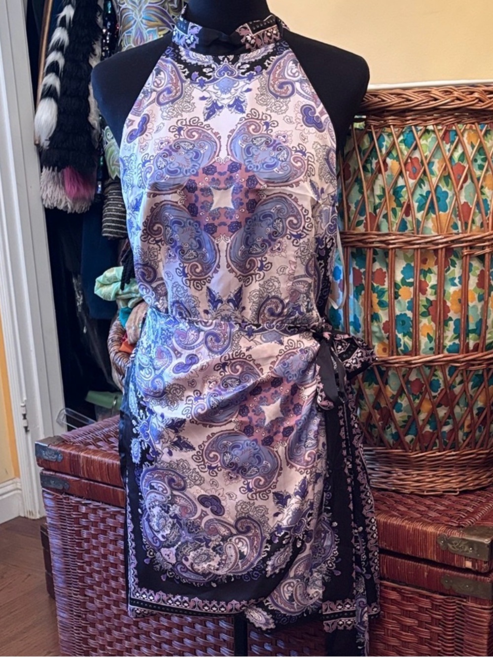 Lulu’s Mini Wrap Dress